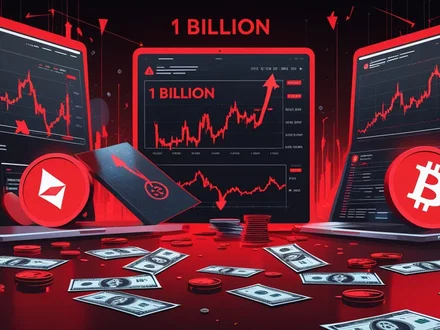 Liquidazioni da 1 miliardo: crollano BTC, ETH, XRP