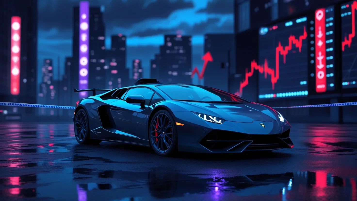 Magnate crypto trovato morto in Lamborghini