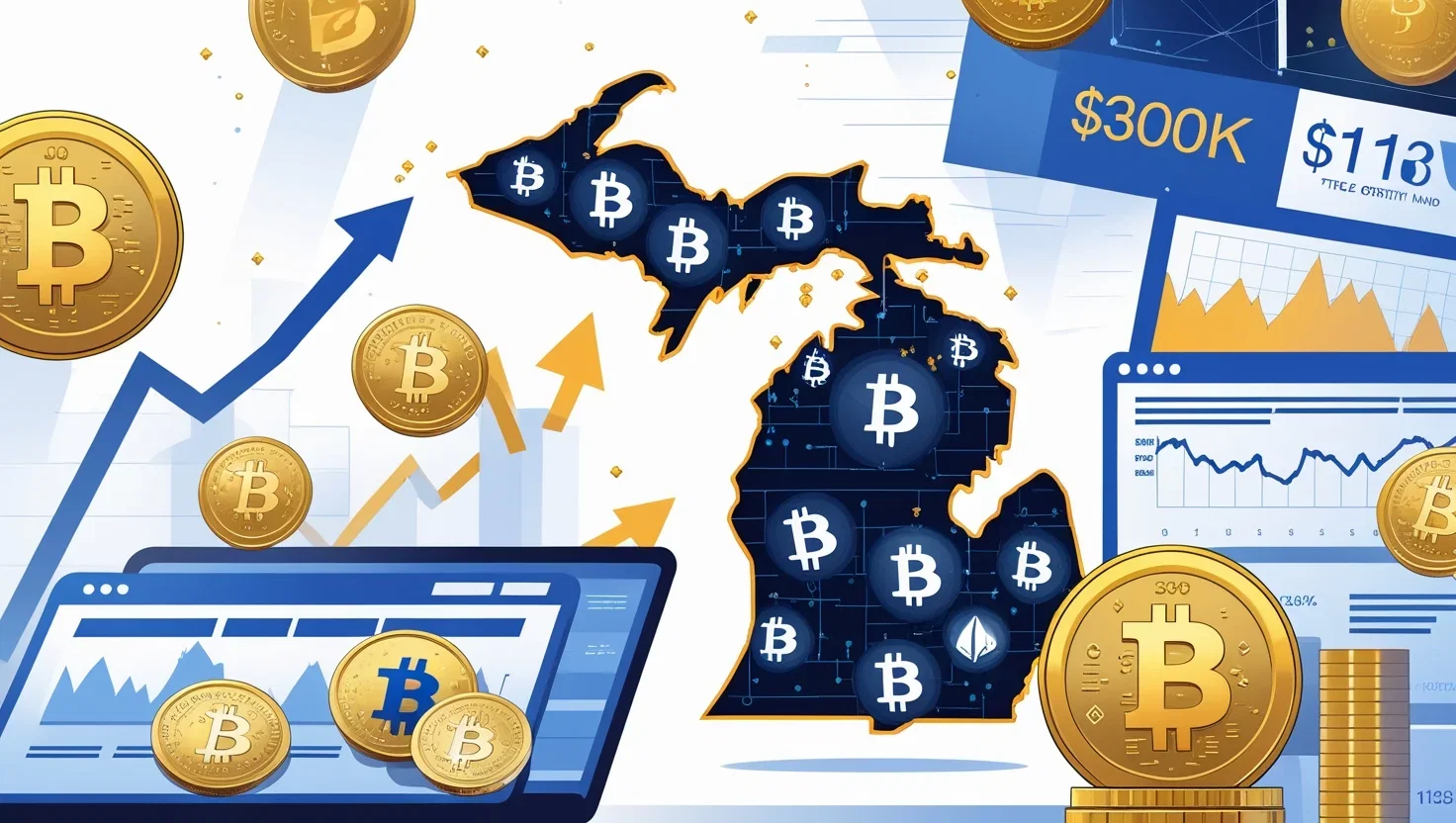 Michigan triplica investimenti in Bitcoin ETF