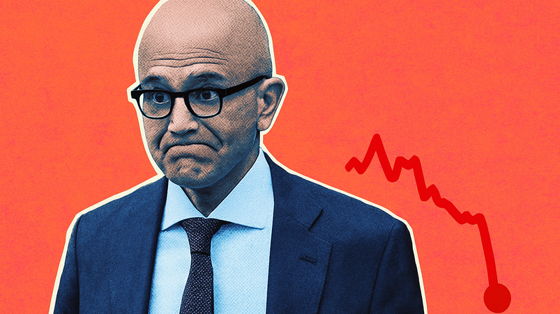 Microsoft perde il 5% in due settimane per Google