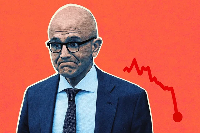 Microsoft perde il 5% in due settimane per Google