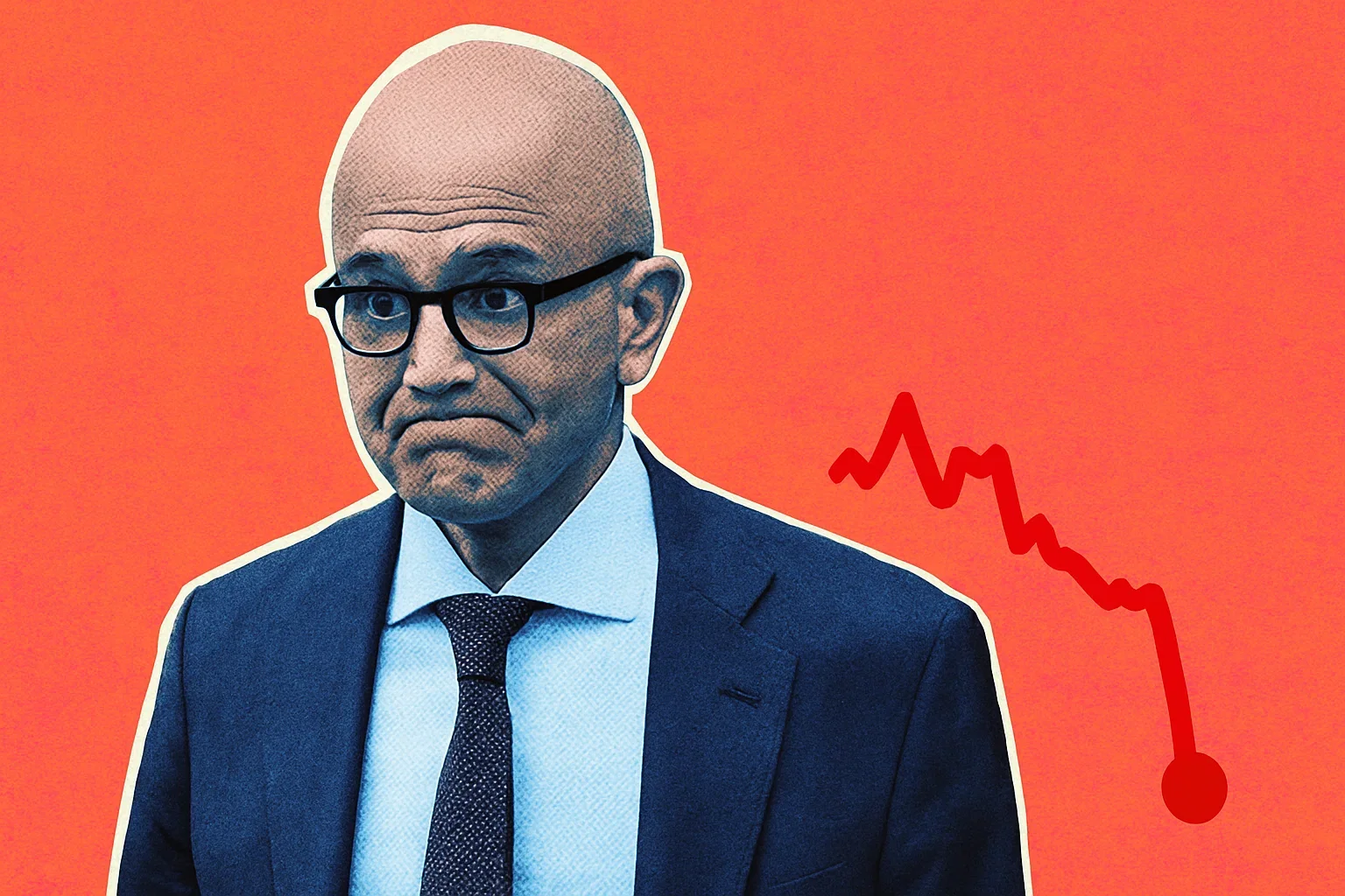 Microsoft perde il 5% in due settimane per Google