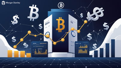 Morgan Stanley guida $80B verso le criptovalute