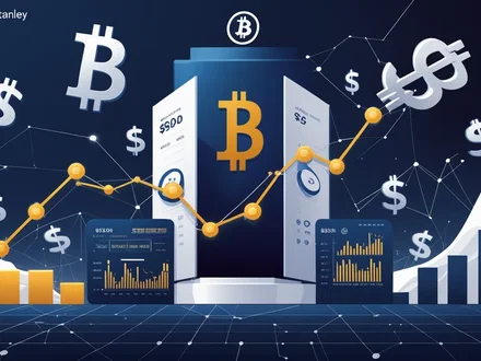 Morgan Stanley guida $80B verso le criptovalute