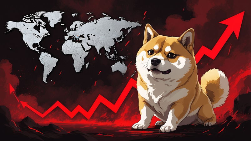 Dogecoin crolla ai minimi: tensioni geo-politiche