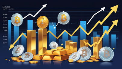 Oro a 4.000$, argento e bitcoin volano forte