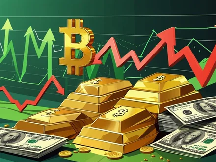 Oro e Bitcoin volano, crolla dollaro e yen