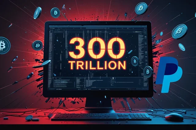 PayPal: errore crea 300 trilioni di stablecoin