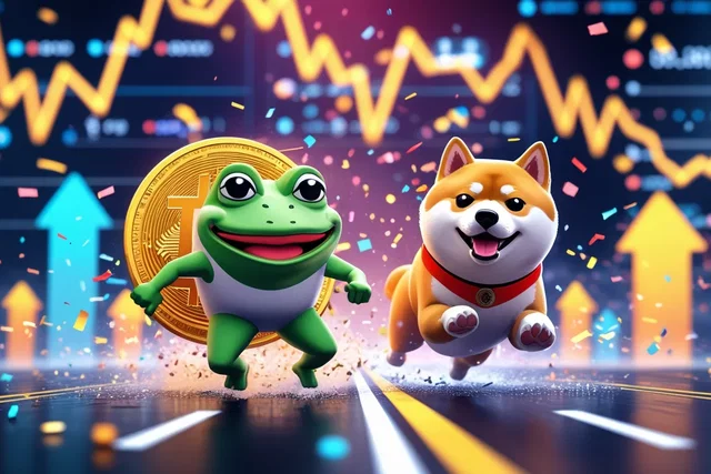 Pepe supera Shiba Inu nelle metriche meme coin