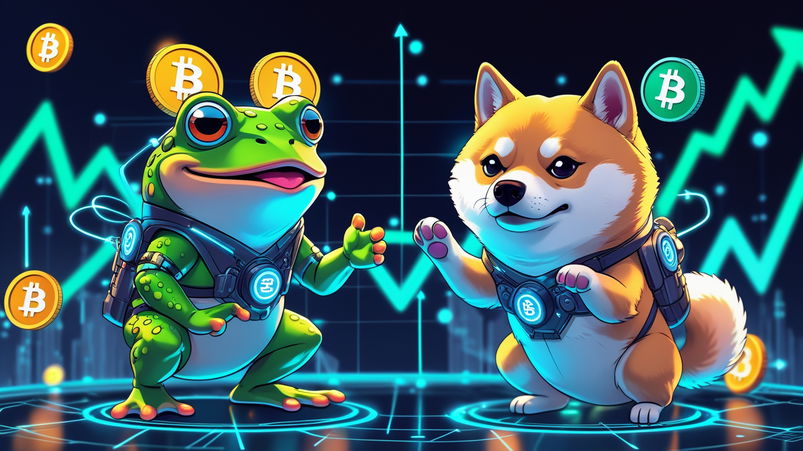 Pepeto sfida Shiba Inu: le meme coin del futuro