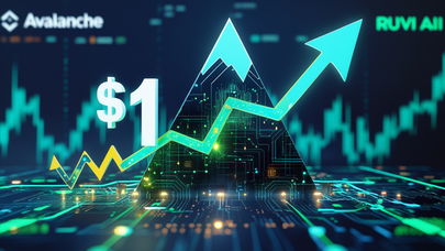 Ruvi AI punta a $1, sfida crescita Avalanche
