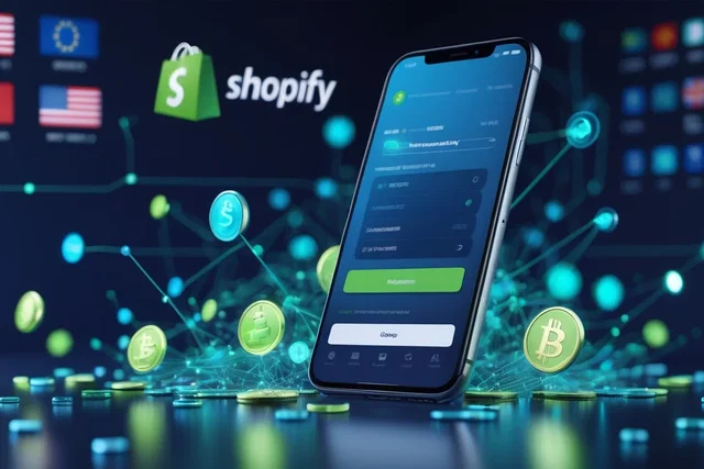 Shopify testa pagamenti USDC con Coinbase