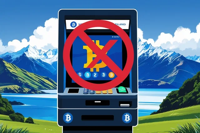 Nuova Zelanda vieta i bancomat di criptovalute