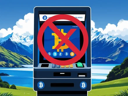Nuova Zelanda vieta i bancomat di criptovalute
