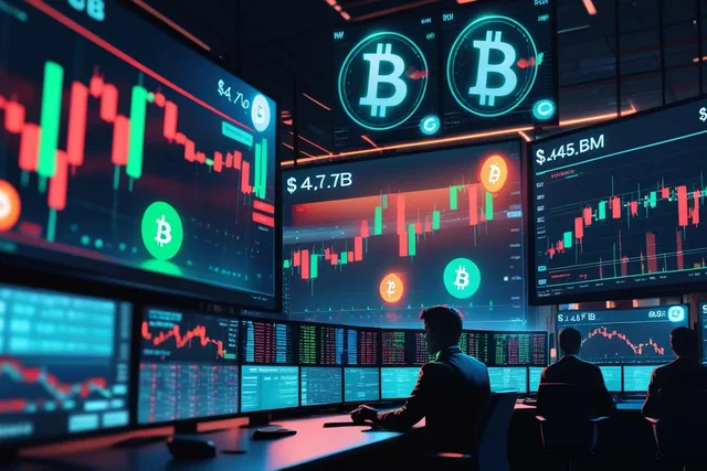 Mega scadenza crypto: 4,7 mld a rischio crollo