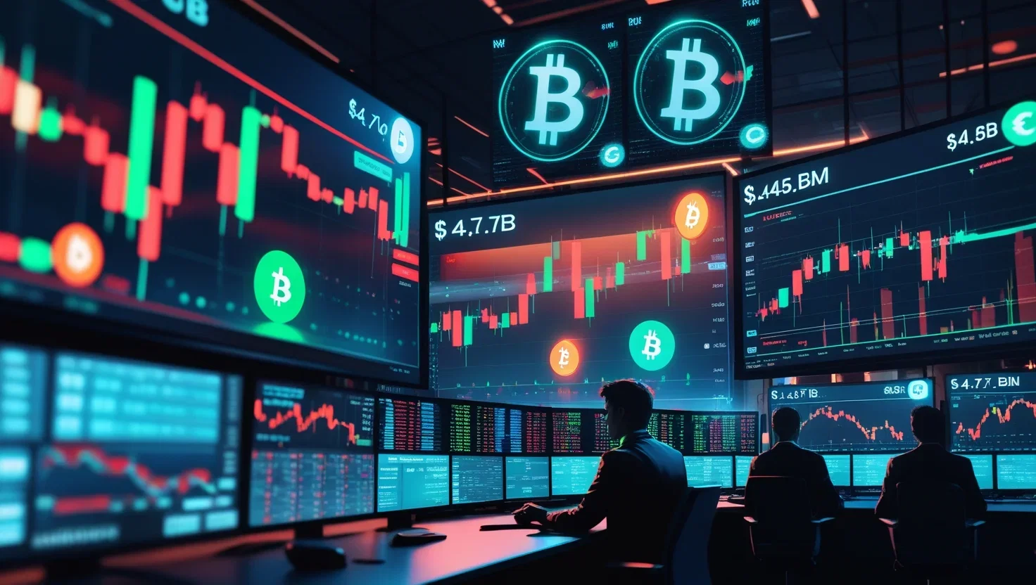 Mega scadenza crypto: 4,7 mld a rischio crollo