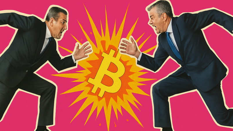 Scontro tra CEO Coinbase e banchiere francese