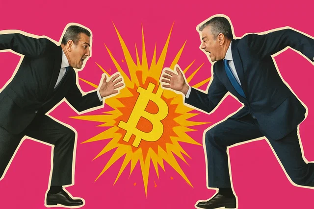Scontro tra CEO Coinbase e banchiere francese