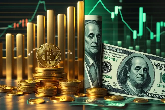 Sfiducia nel dollaro spinge oro e Bitcoin