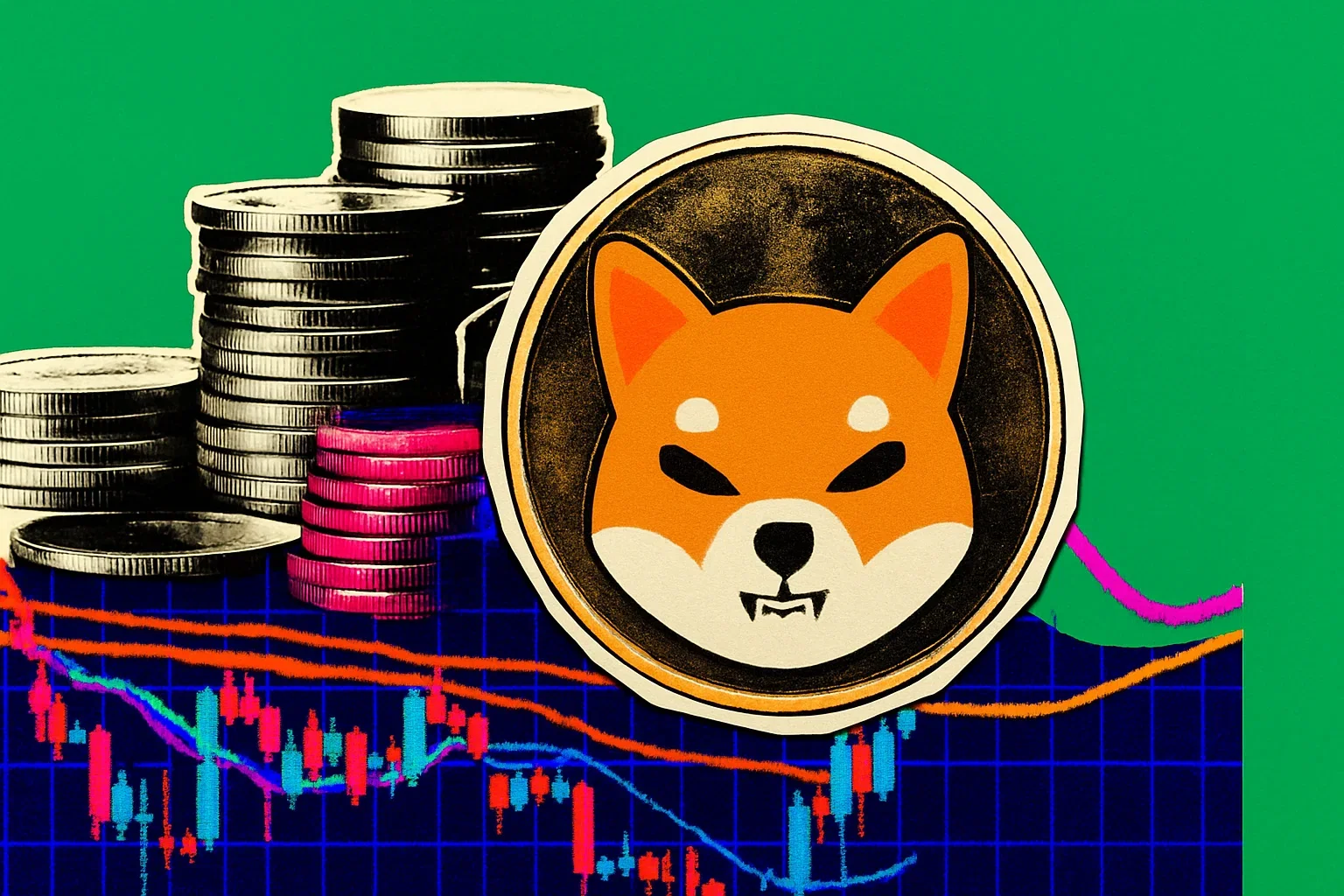 Shiba Inu: indicatore segnala calo del 14%