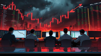 Solana crolla: trader temono ulteriori perdite