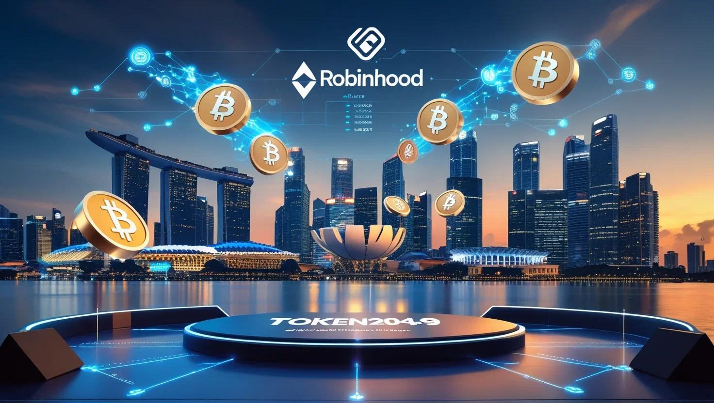 Token2049 Singapore 2025: Robinhood protagonista