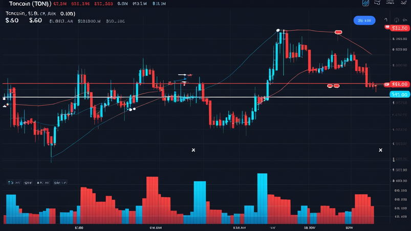 Toncoin stabile sotto la barriera dei 3,60 dollari
