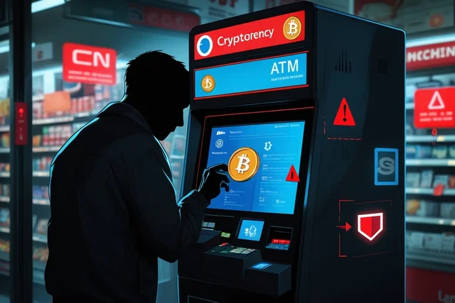 Truffa crypto: CNN scopre legami con un bancomat