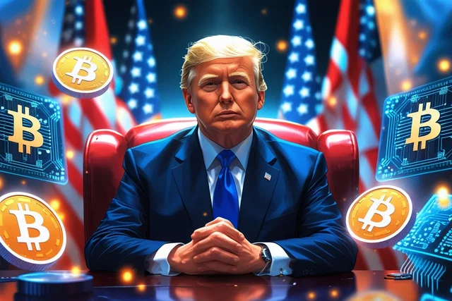Trump e le sue dichiarazioni su crypto e AI