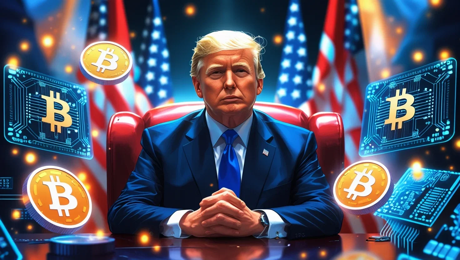 Trump e le sue dichiarazioni su crypto e AI