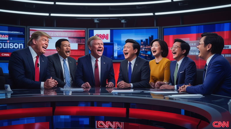 Trump graziato: panel CNN ride di Scott Jennings