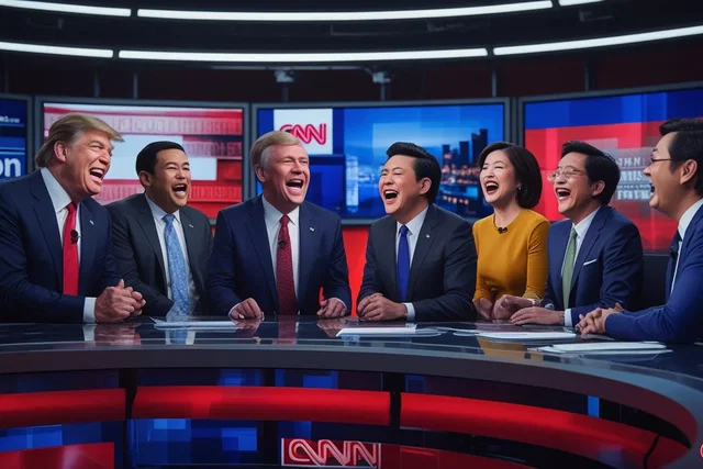 Trump graziato: panel CNN ride di Scott Jennings