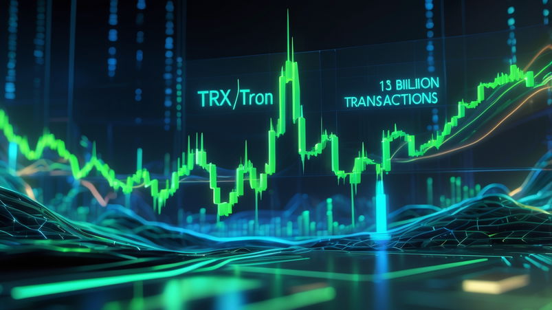 Tron punta a nuovi massimi dopo 13 miliardi di tx