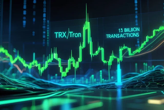 Tron punta a nuovi massimi dopo 13 miliardi di tx