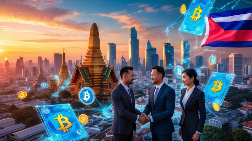Thailandia approva esenzione fiscale crypto 5 anni