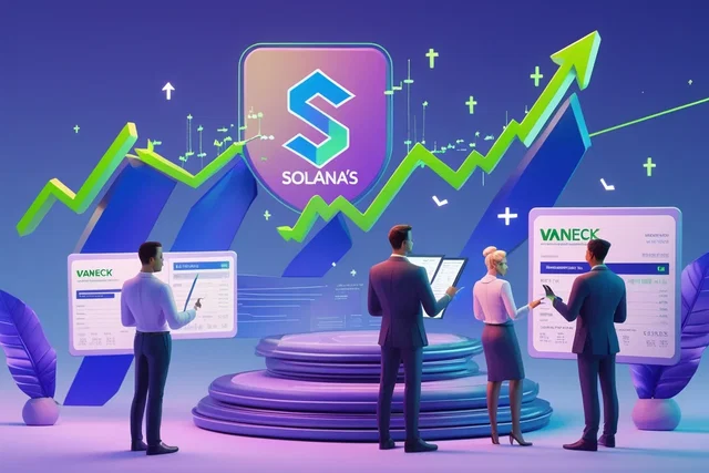 VanEck aggiorna ETF Solana, prezzo in rialzo