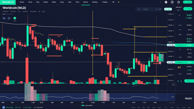 Worldcoin verso quota 1,08 dollari: analisi prezzo
