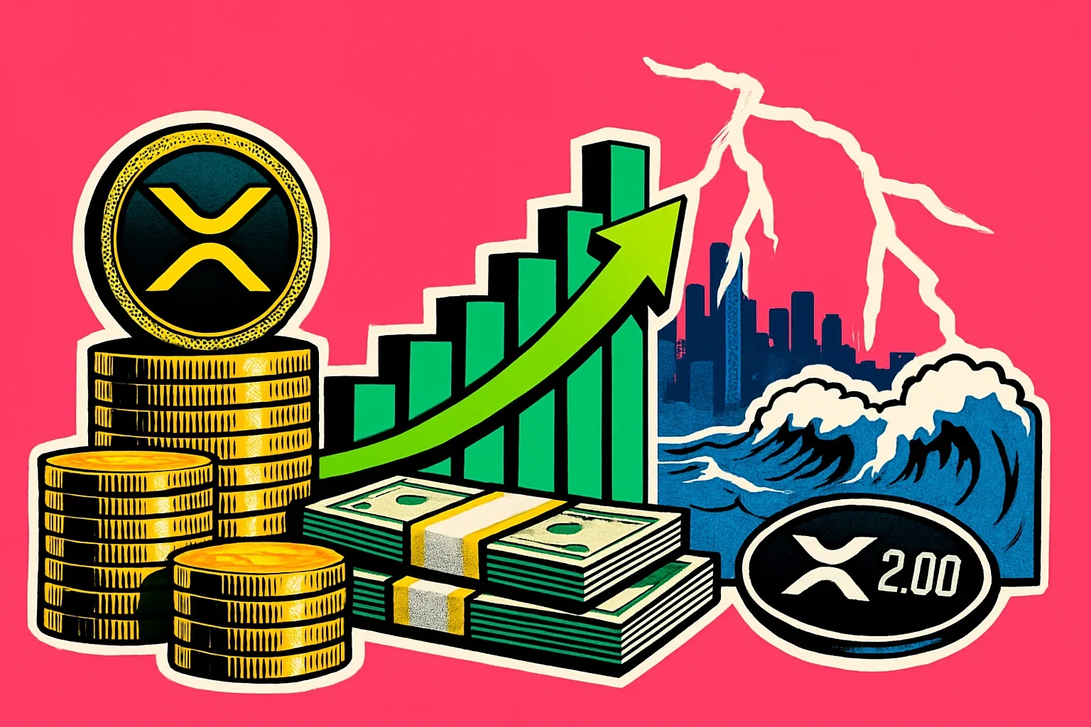 XRP: 1 miliardo in ETF ma il prezzo non sale