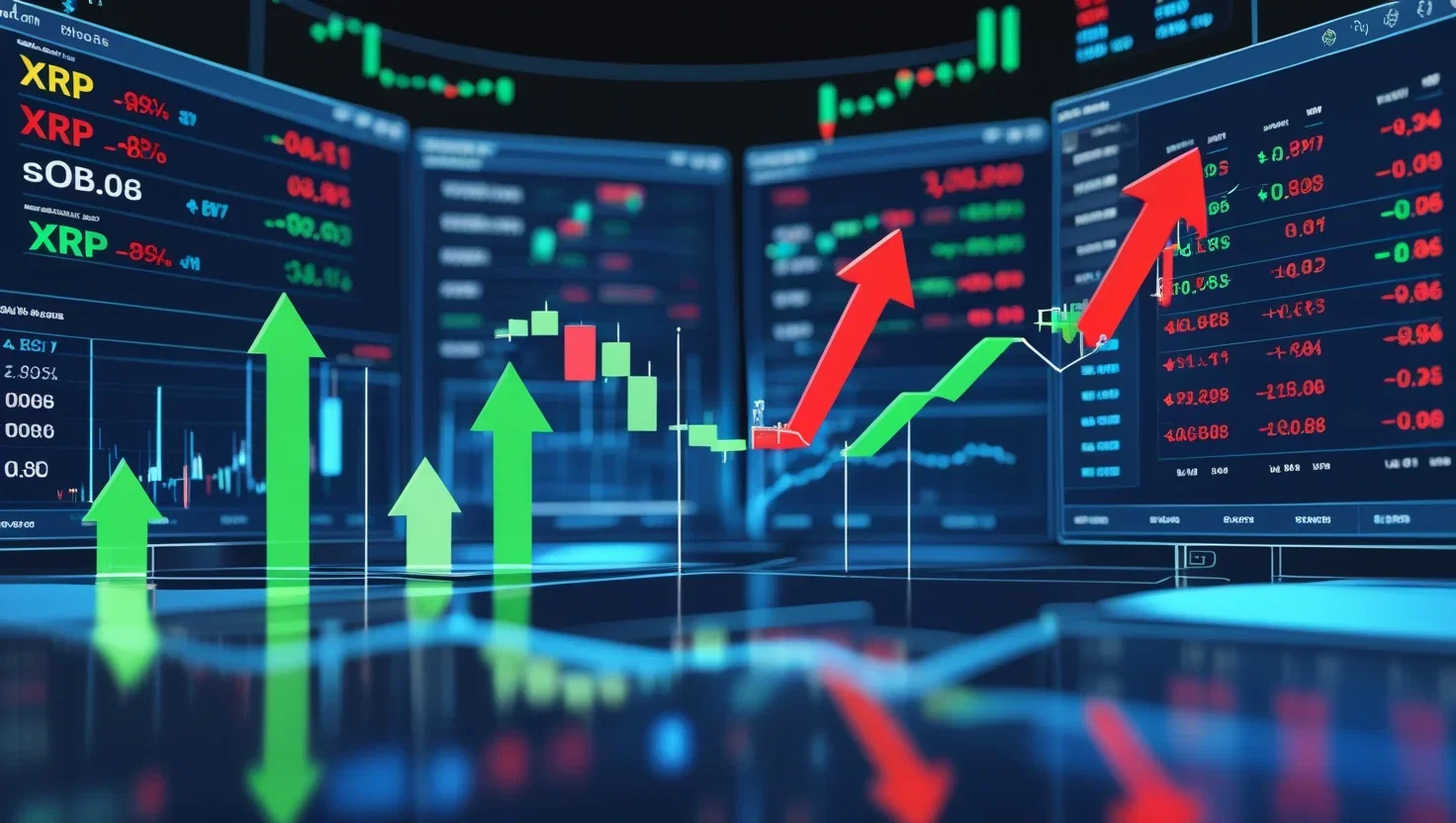 XRP e Solana salgono mentre Bitcoin vacilla