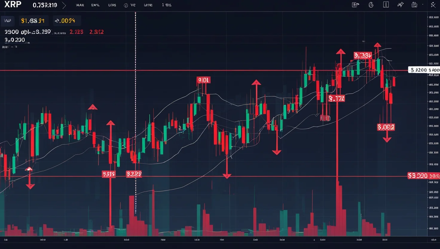XRP in difficoltà: i tori perdono slancio?