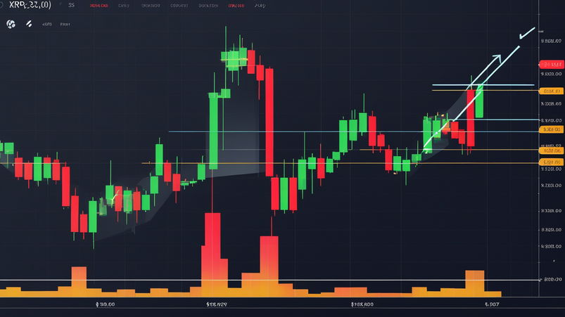 XRP si consolida sotto i 3$ in triangolo discendente