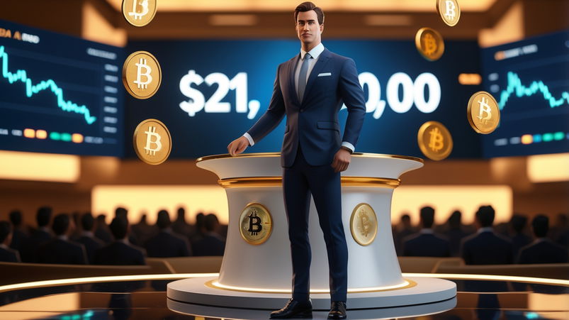 Bitcoin a 21 milioni di dollari secondo Saylor